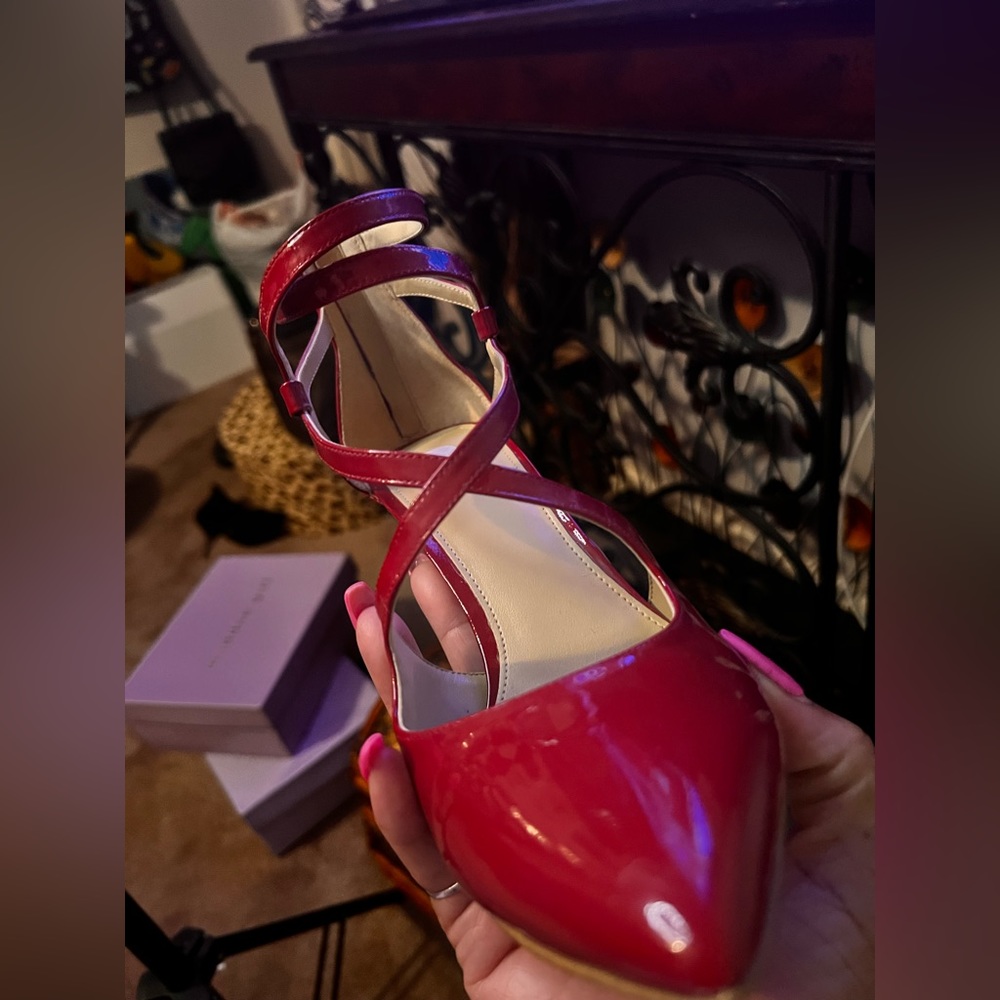 Michael Kors Dazzling Red Heels - Picture 7 of 16